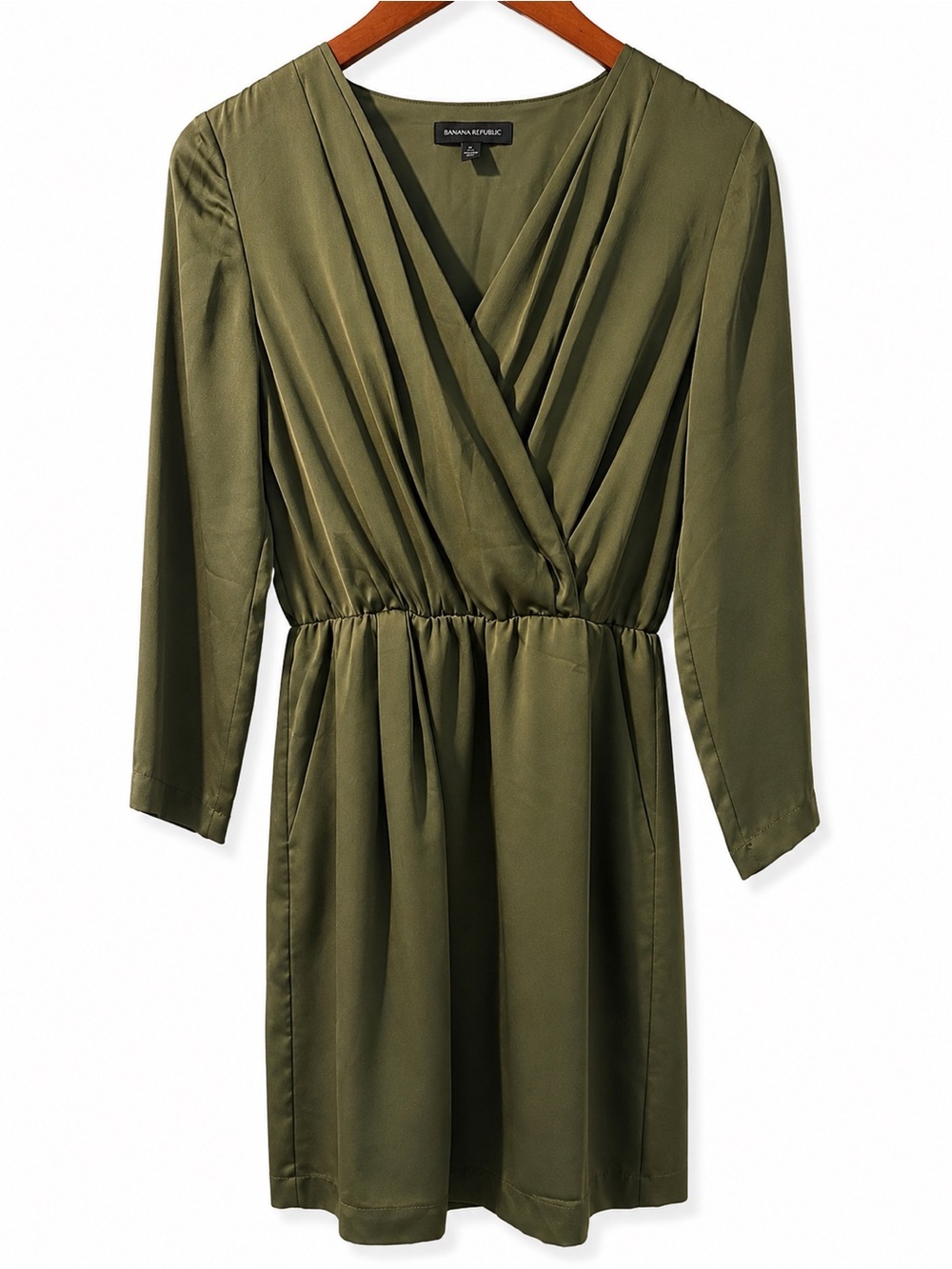 Banana Republic Olive Green Dress Size 2
